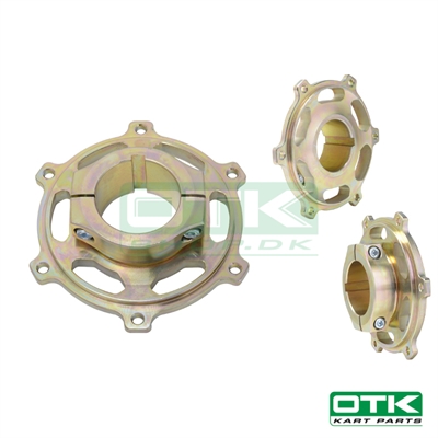 Sprockets hub with 2 bolts, MG, Ø50, Double